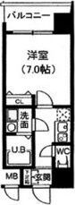 S-RESIDENCE谷町九丁目の間取り画像