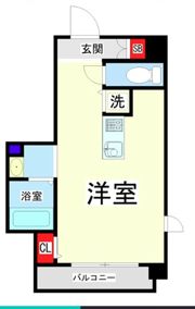 ディアグランデ難波東の間取り画像