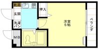 中央通りみかさの間取り画像