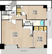 フェニックス日本橋高津の間取り画像