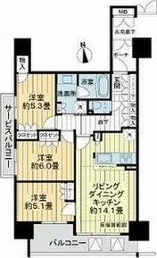 シャリエ日本橋高津の間取り画像