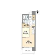 OPUS RESIDENCE SHINSAIBASHI SOの間取り画像