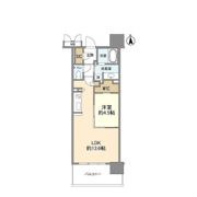 OPUS RESIDENCE SHINSAIBASHI SOの間取り画像