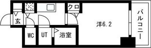 プレサンス高津公園ディオの間取り画像
