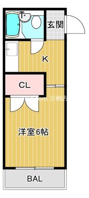 メゾン城東の間取り画像