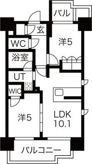 SK RESIDENCES SHINSAIBASHI （旧の間取り画像