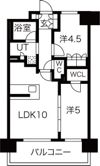 SK RESIDENCES SHINSAIBASHI （旧の間取り画像