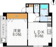 畑中マンションの間取り画像