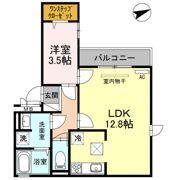 LA MAISON VERTE 西田辺の間取り画像
