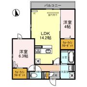 Raccolt阪南町の間取り画像