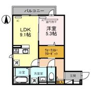 D-room今川 A棟の間取り画像