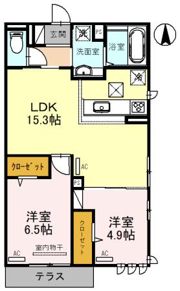 クラシスト今川の間取り画像