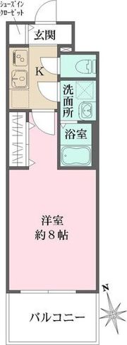 リヴェント玉造の間取り画像