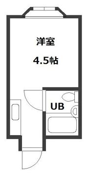 遠里小野728ハイツの間取り画像