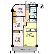 住吉建物2号館の間取り画像