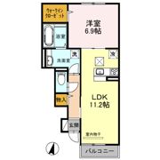 サンハイツ喜連 A棟の間取り画像