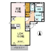 dear courtの間取り画像