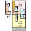Halea Miwa（ハレア三輪）の間取り画像
