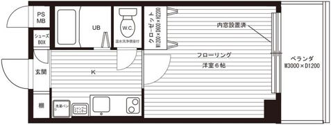 カーサ山城の間取り画像