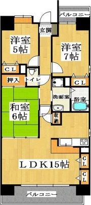 メゾンミヤビの間取り画像