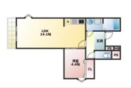 J－BRIGHT長居公園の間取り画像