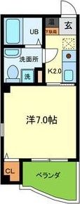 ガーディアンパレス針中野の間取り画像