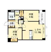 ショワジールタワー長居公園の間取り画像