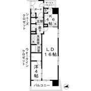 ロイヤルパークスなんばの間取り画像