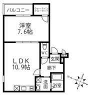 Maison Deuxiemeの間取り画像