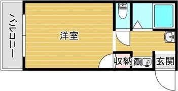 パールシティマンション玉出の間取り画像