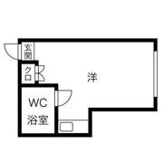 エスオーハイツの間取り画像