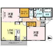 クレストコート O＆Kの間取り画像