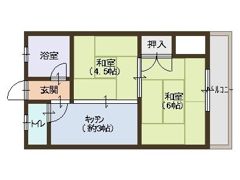 エイトビル岸里の間取り画像