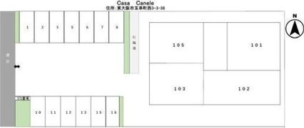 Casa Caneleの間取り画像