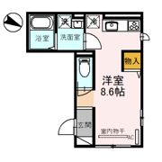 ダイヤモンドフジ桃谷の間取り画像