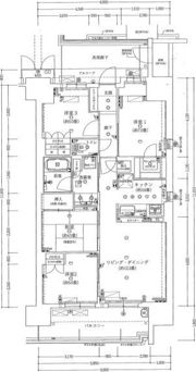 大阪ベイレジデンスの間取り画像