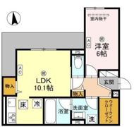 クレスト平野南の間取り画像