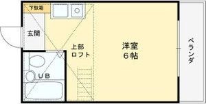 メロディーハイム小阪の間取り画像