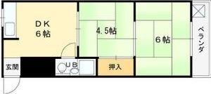 平石マンションの間取り画像