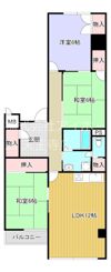 かもめ第一コーポ12号棟の間取り画像