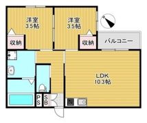 フォルモント住之江の間取り画像