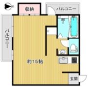 住之江マンションの間取り画像