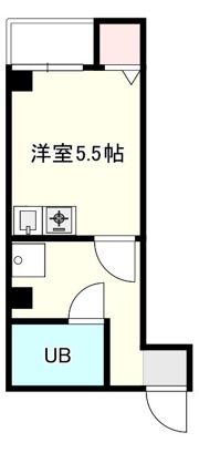 サニーハイツタカヨシの間取り画像