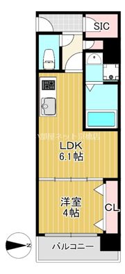 W.O.B.KYOBASHIの間取り画像