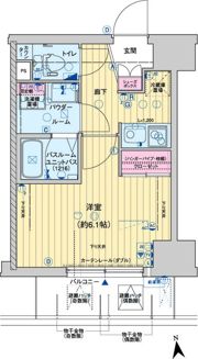 レオンヴァリエ天王寺北の間取り画像
