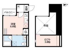 ソラーナ新今里の間取り画像