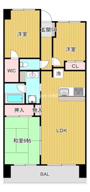 レジディア都島IIの間取り画像