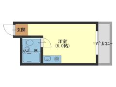 グランドハイツ東小橋の間取り画像