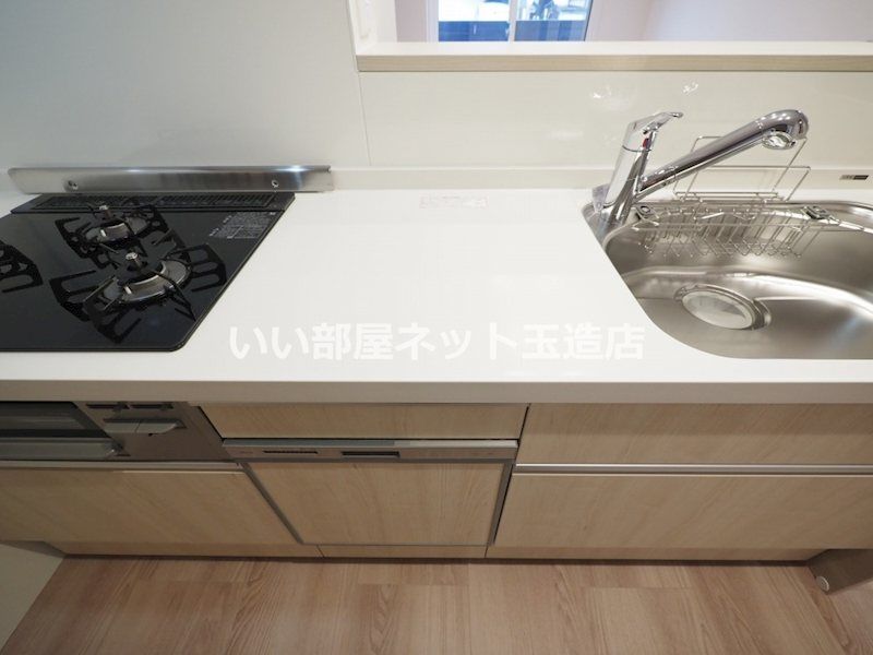 近くのローソン 内環深江南一丁目店まで459m(徒歩6分)