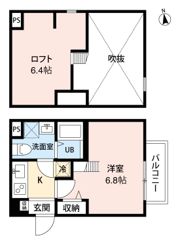 Attic宝持（アティックホウジ）の間取り画像